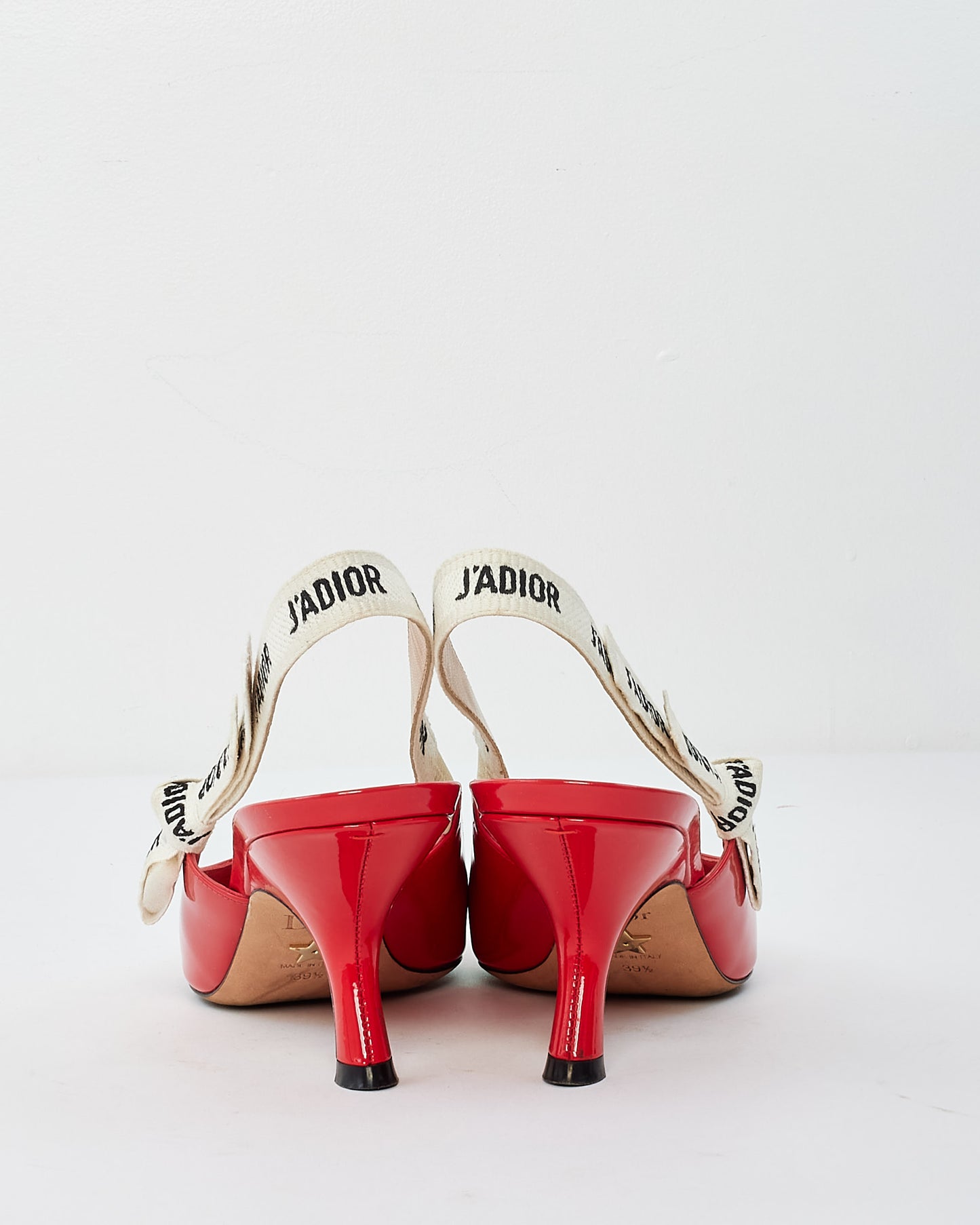 Dior Red Patent Leather J
Adior 60 MM Slingback Pumps - 39.5