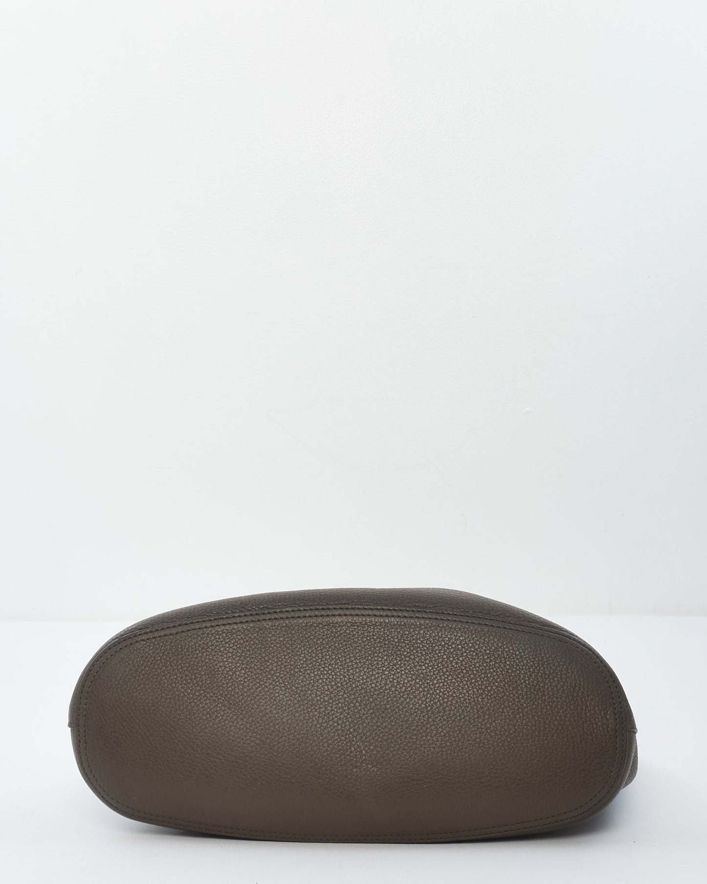 The Row Brown Leather Bindle Three Shoulder Bag