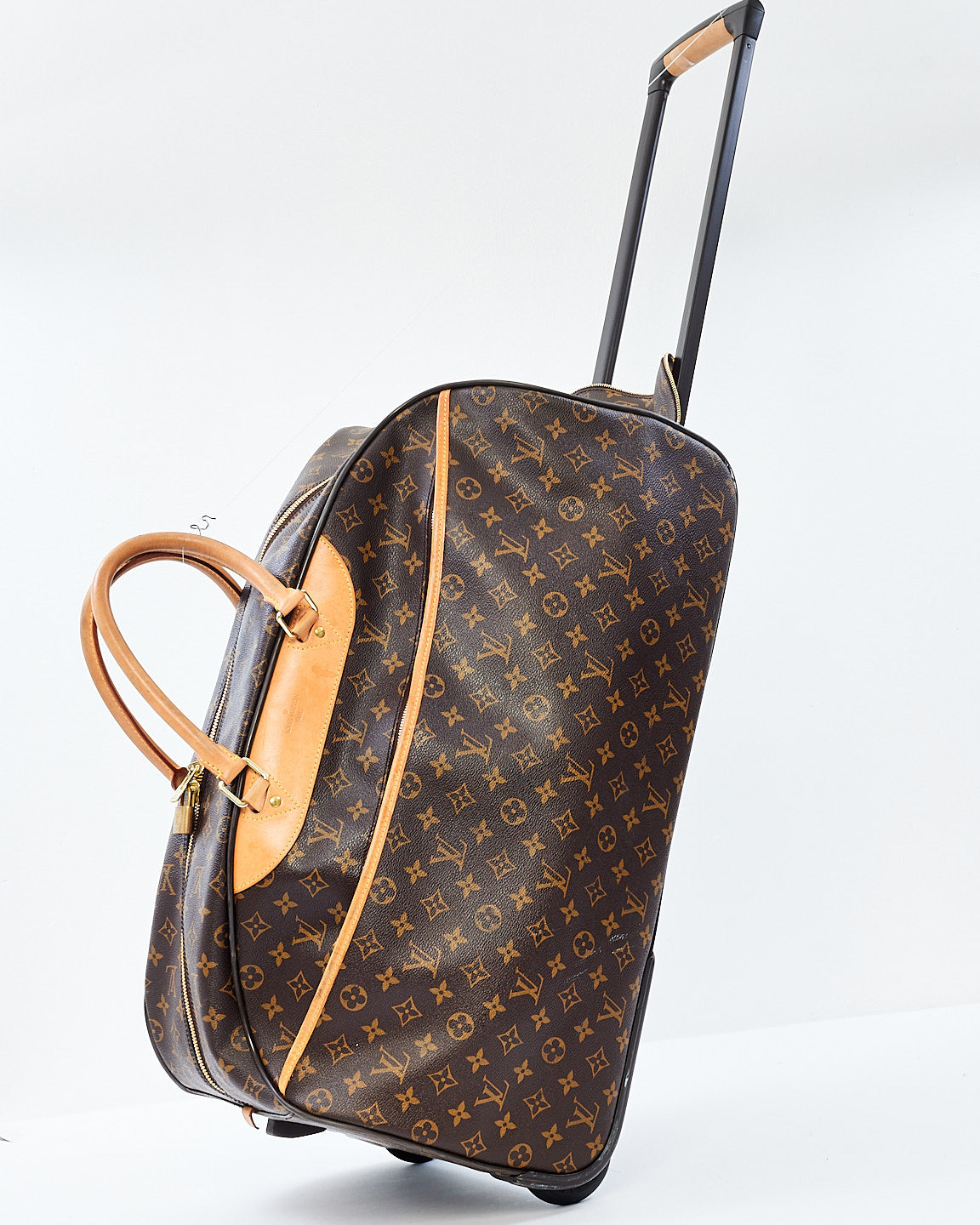 Louis Vuitton Monogram Canvas Eole Trolley Duffle luggage Bag