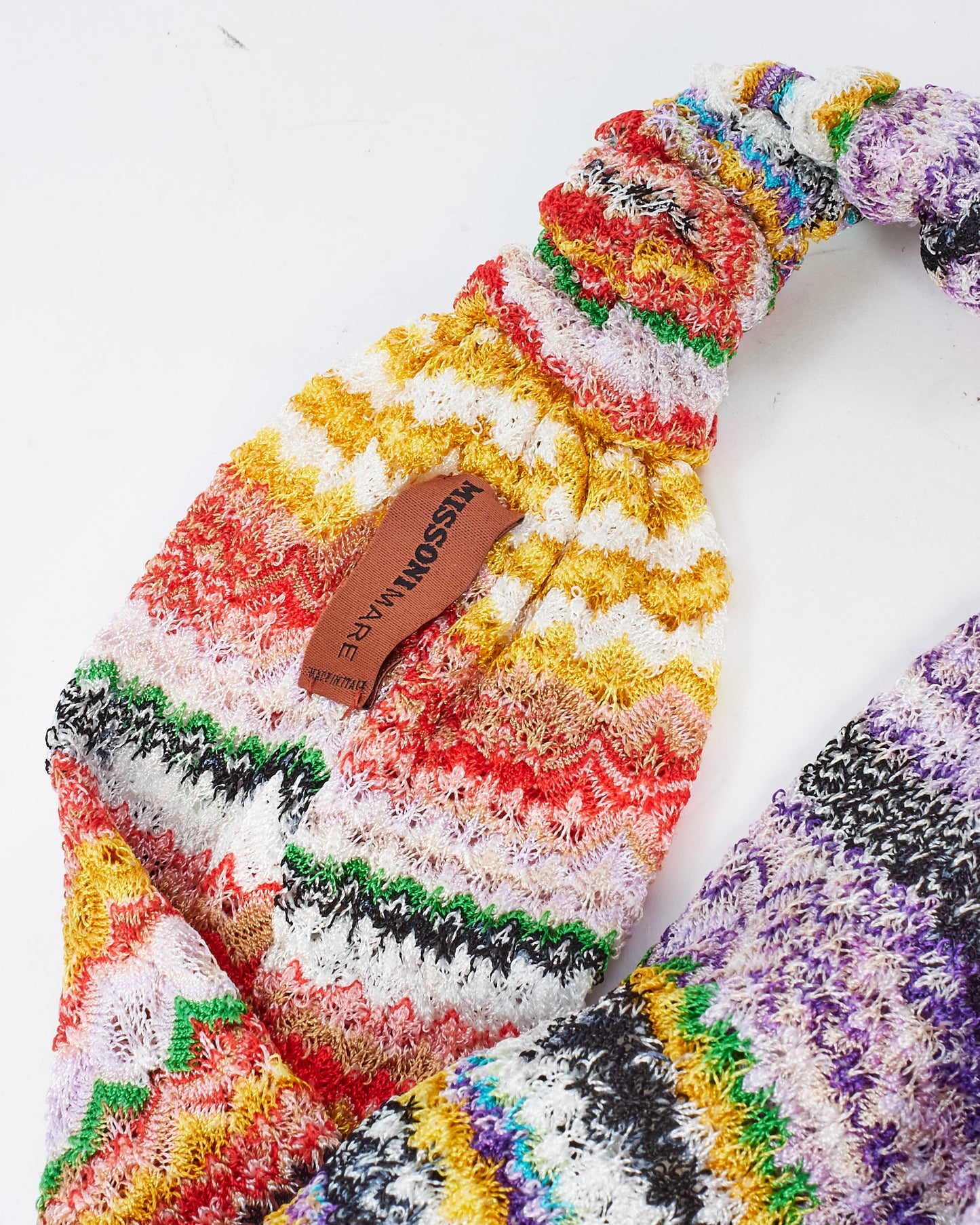 Missoni Multicolor Knit Headpiece