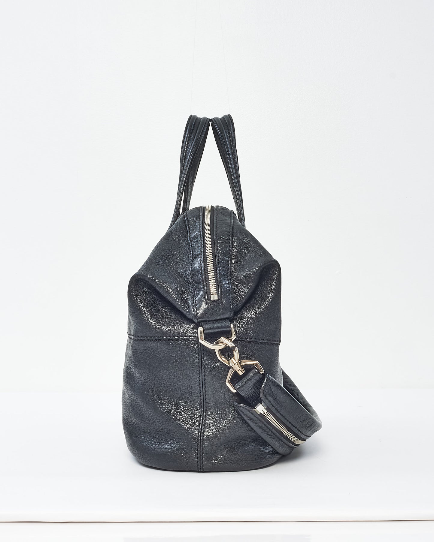 Givenchy Black Leather Nightingale Shoulder Bag