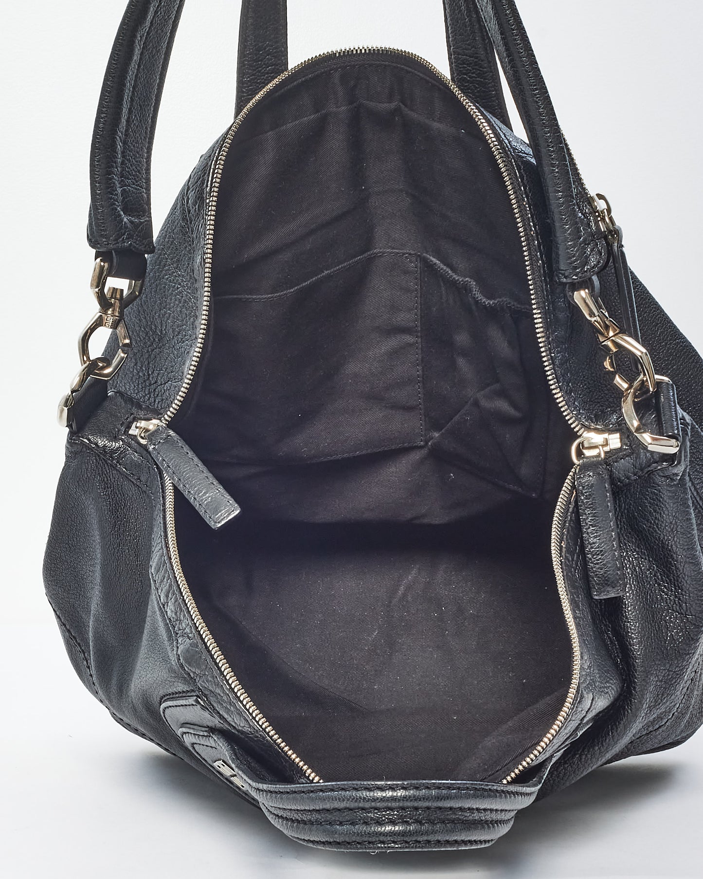 Givenchy Black Leather Nightingale Shoulder Bag