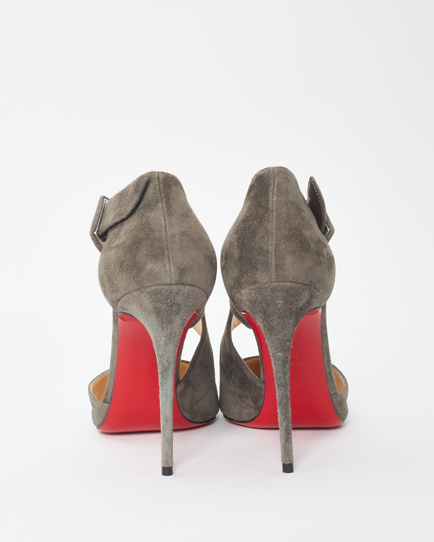 Christian Louboutin Grey Suede D
Orsay Pumps - 37.5