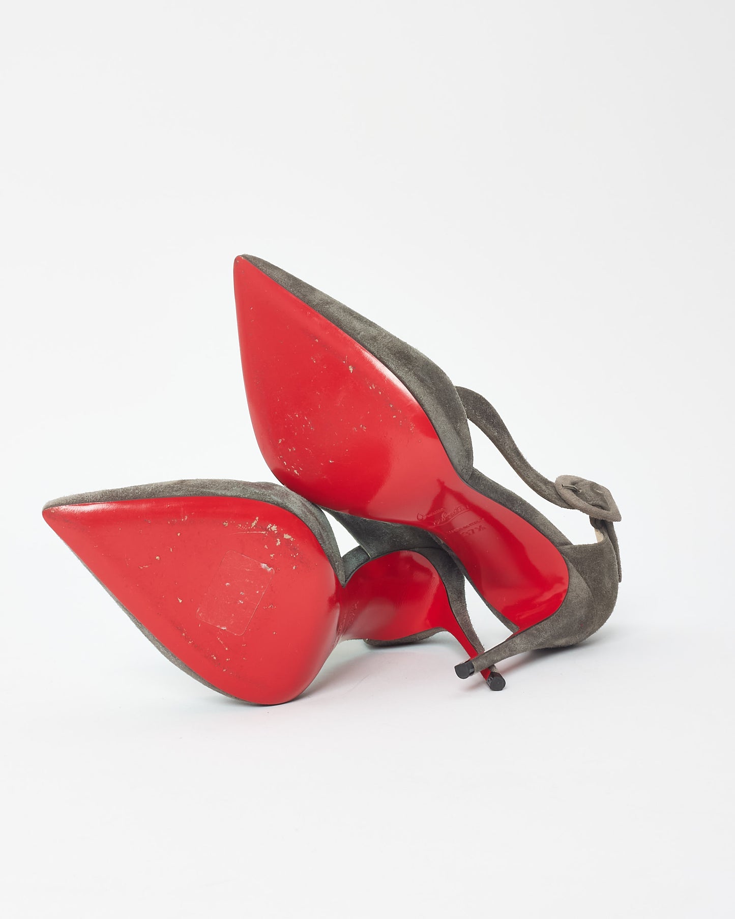 Christian Louboutin Grey Suede D
Orsay Pumps - 37.5