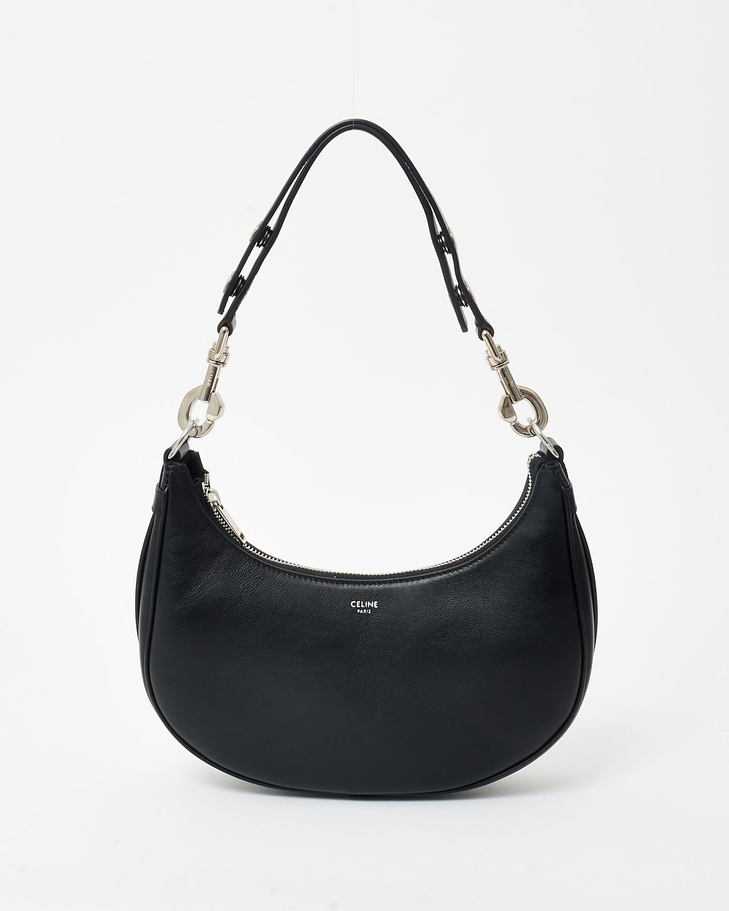 Celine Black Leather Ava Shoulder Bag