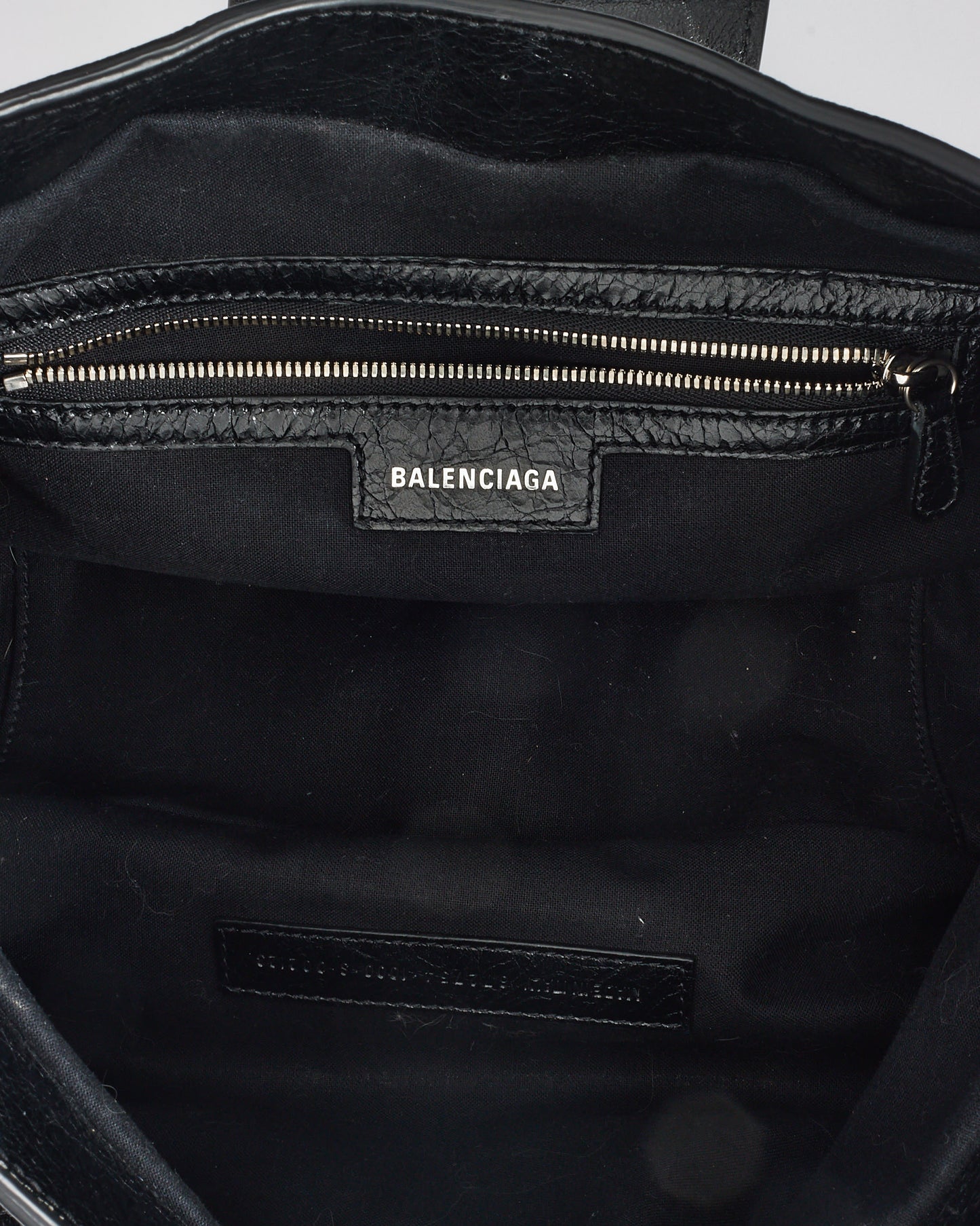 Balenciaga Black Leather Large Le Cagole Shoulder Bag