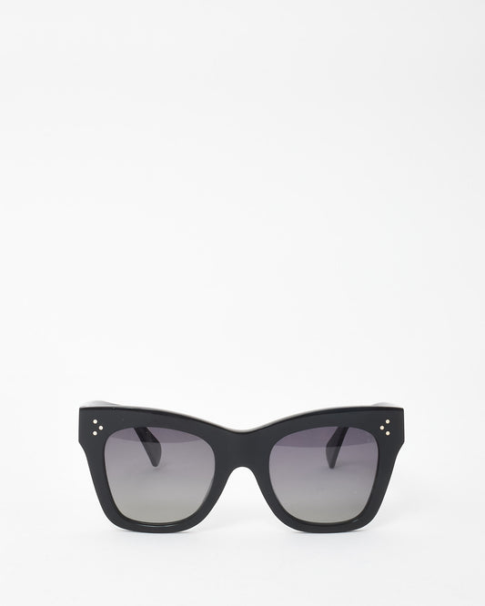 Celine Black Oversized Cat Eye CL4004IN Sunglasses