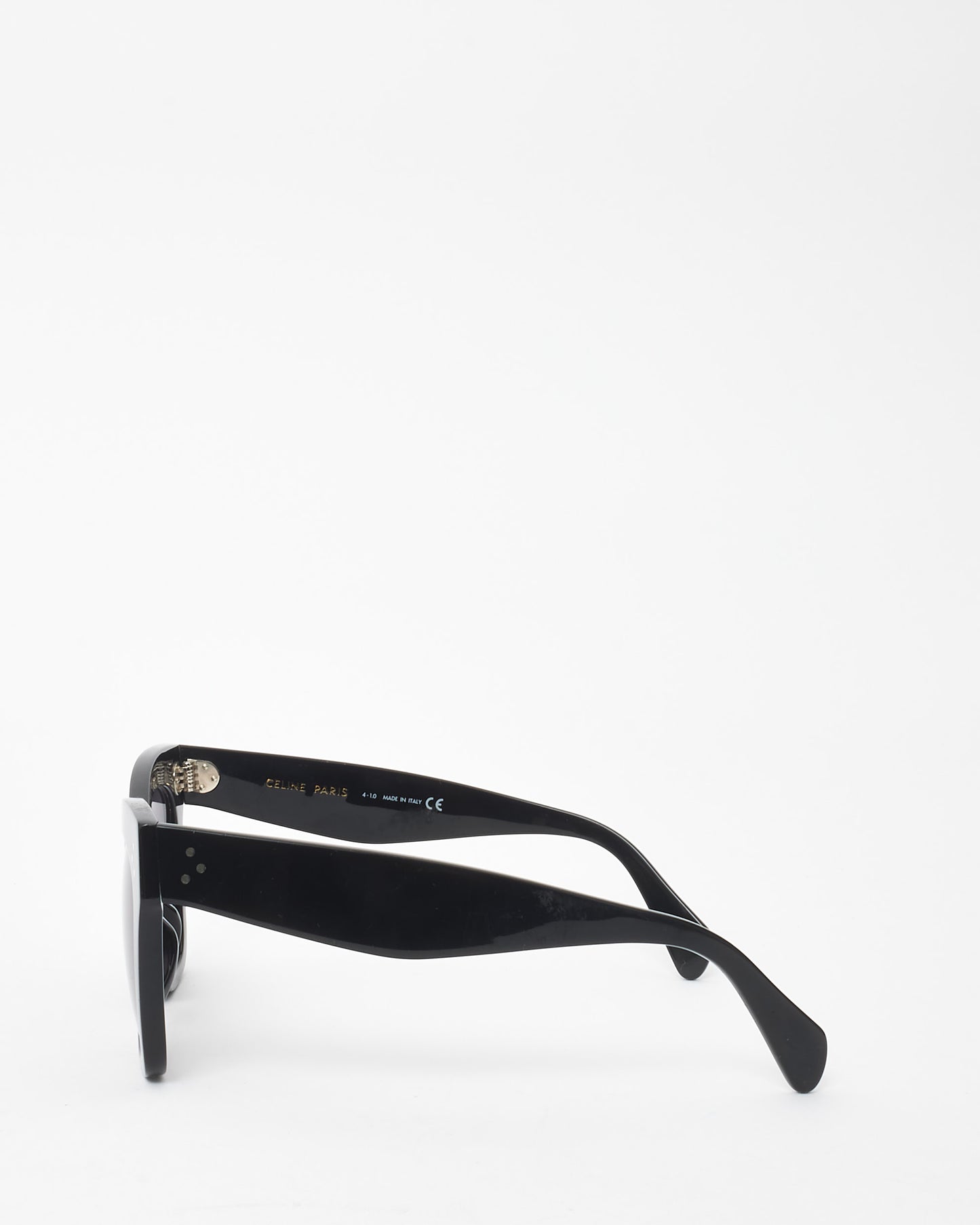 Celine Black Oversized Cat Eye CL4004IN Sunglasses