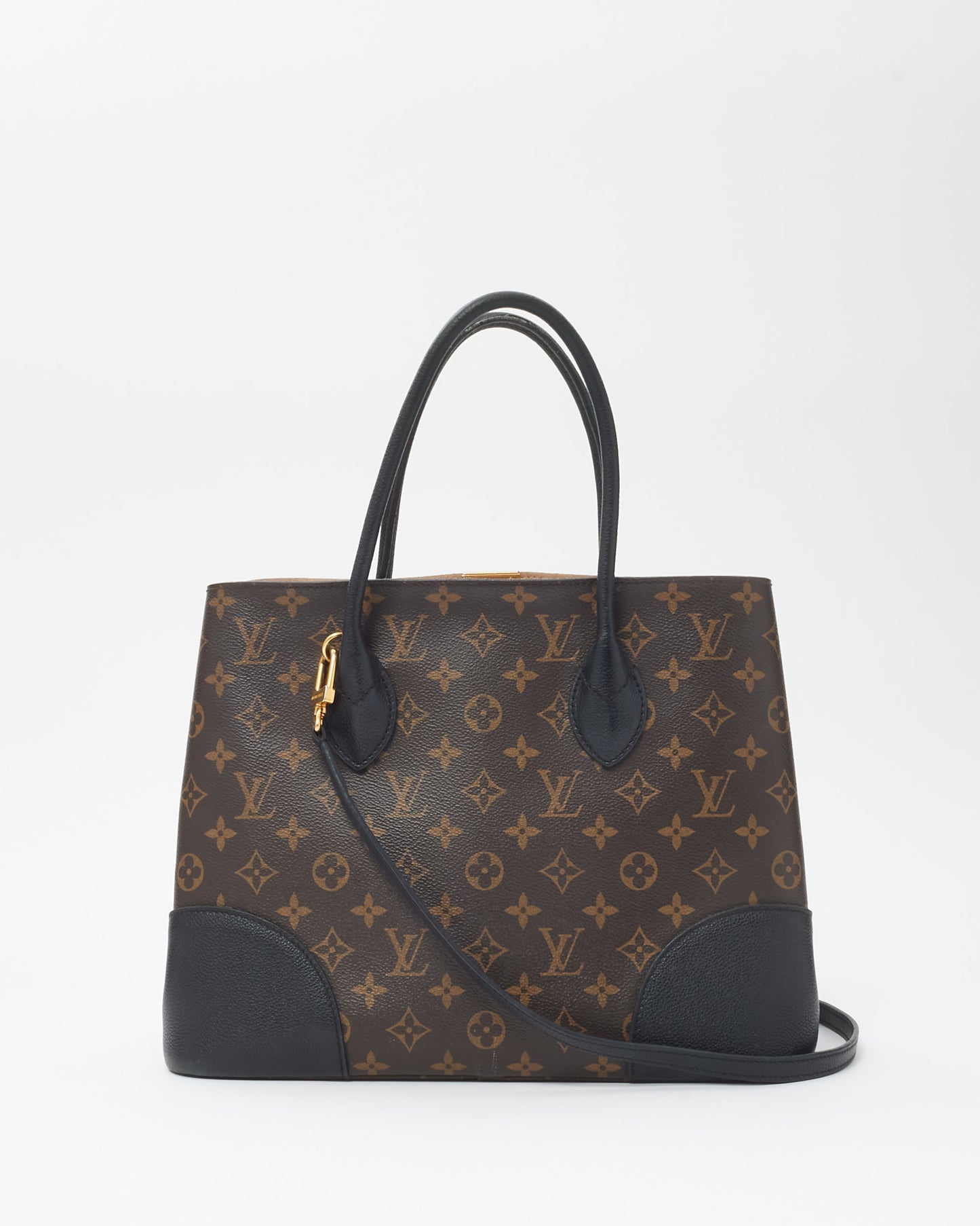 Louis Vuitton Black Monogram Canvas Flandrin Tote Bag