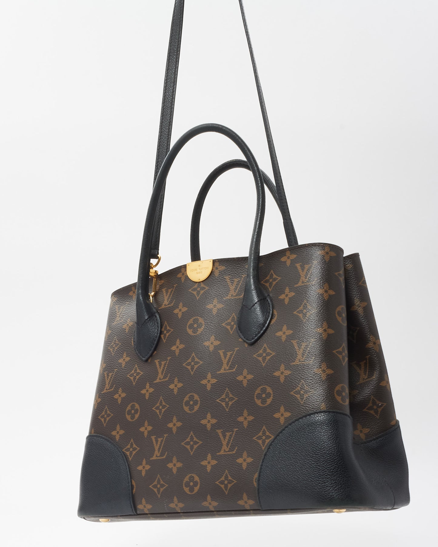 Louis Vuitton Black Monogram Canvas Flandrin Tote Bag