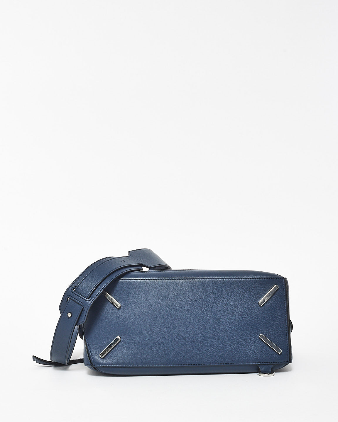 Loewe Navy Blue Leather Medium (Classic) Puzzle Bag