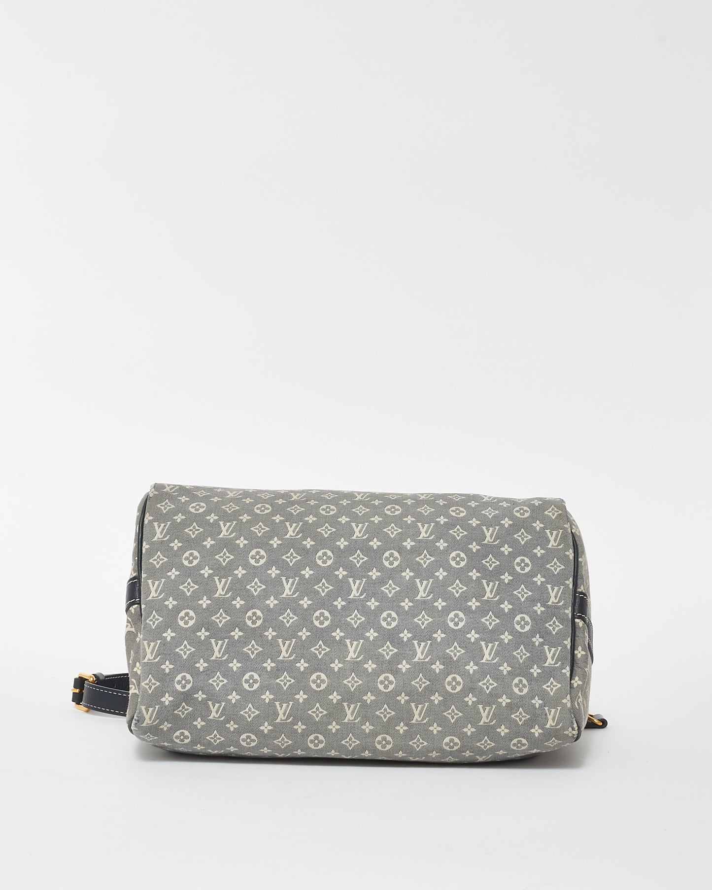 Louis Vuitton Blue Monogram Canvas Mini Lin Speedy 30 Bandoulière Bag