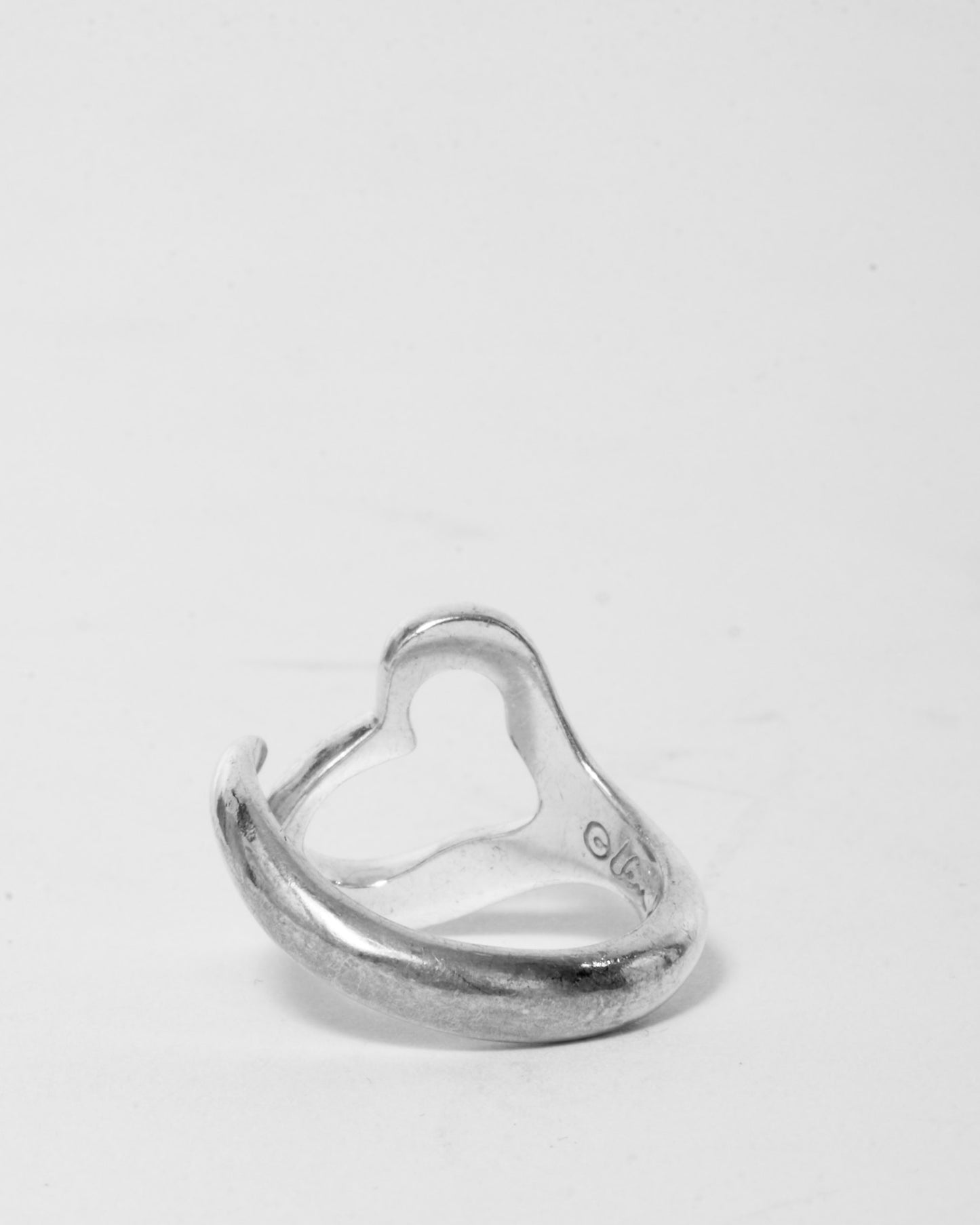 Tiffany 
Co. Elsa Peretti Open Heart Ring - 5