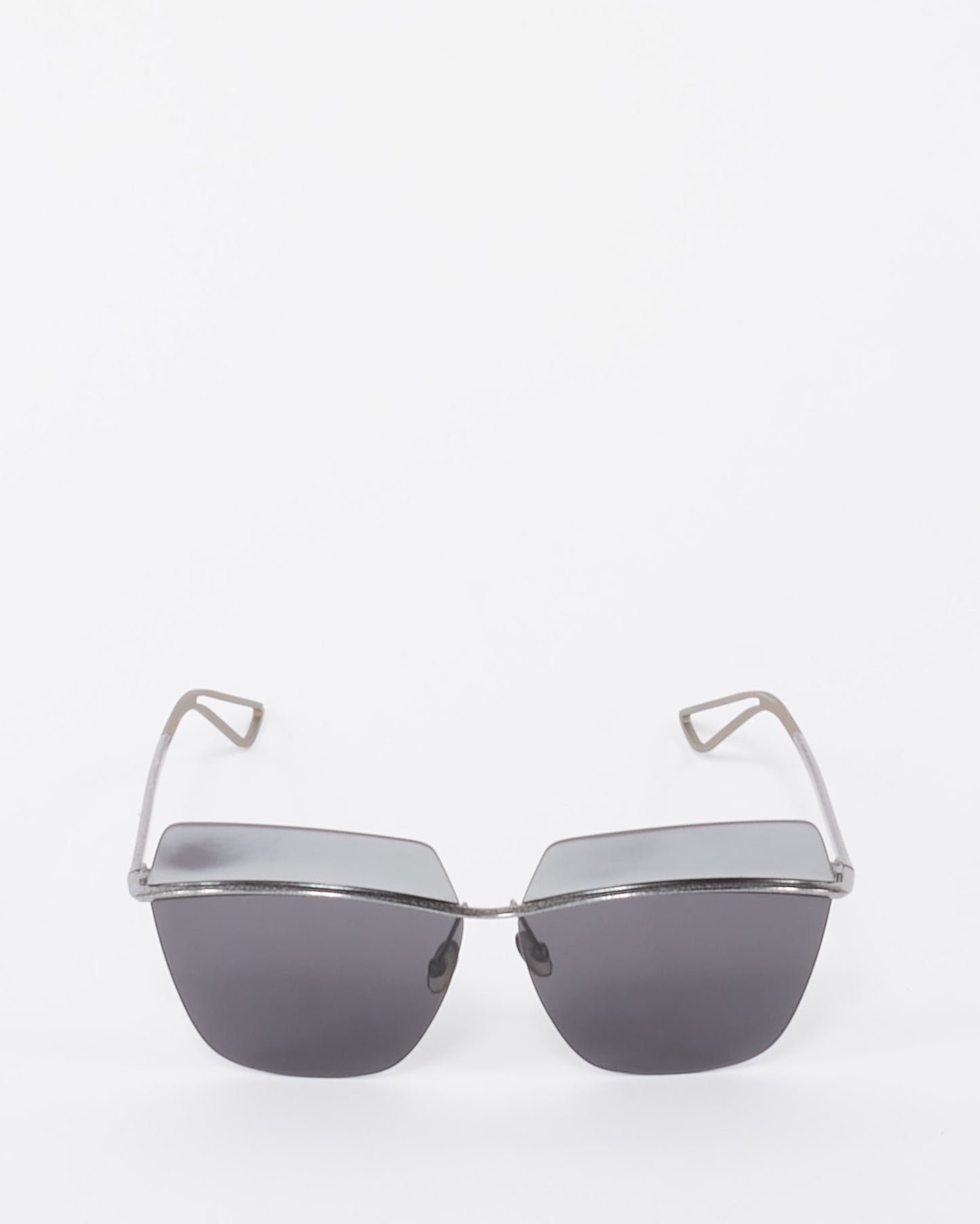 Dior Black Metal Reflected Oversized SSPKW Sunglasses