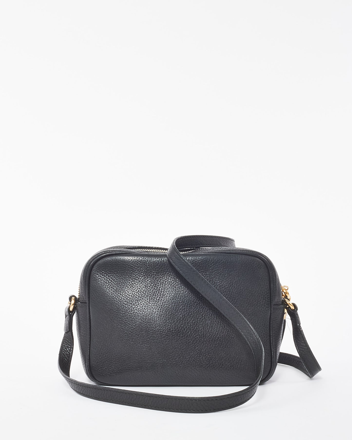 Gucci Black Leather Soho Disco Crossbody Bag