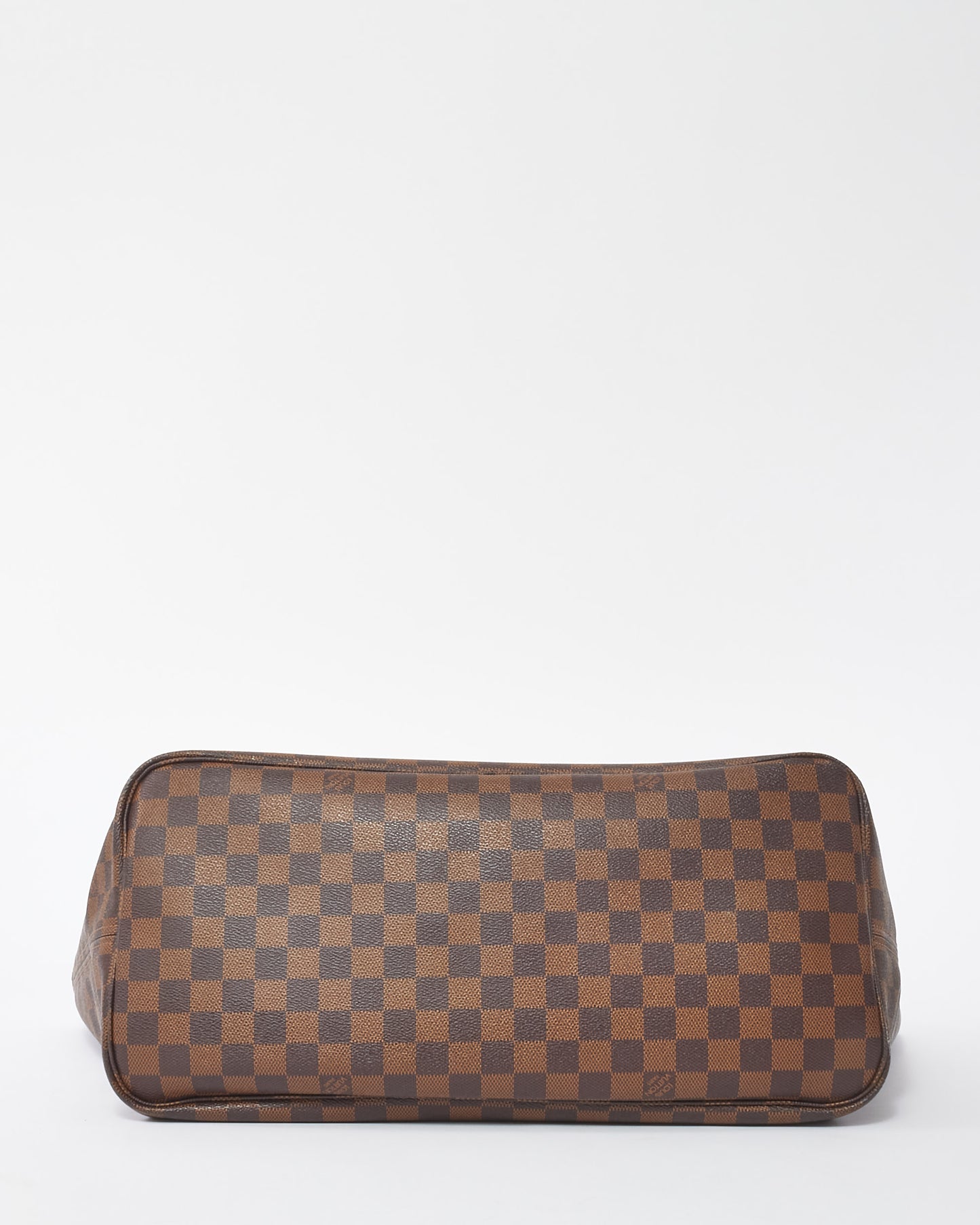 Louis Vuitton Coated Canvas Damier Ebene Neverfull GM Bag - With Pouch