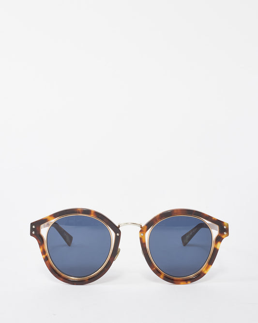 Dior Brown Tortoise Elliptic Sunglasses TZ8KU