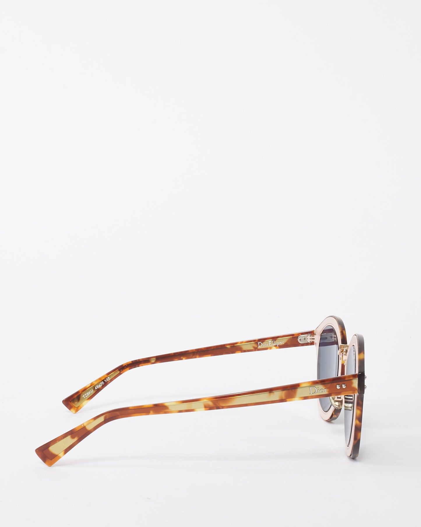 Dior Brown Tortoise Elliptic Sunglasses TZ8KU