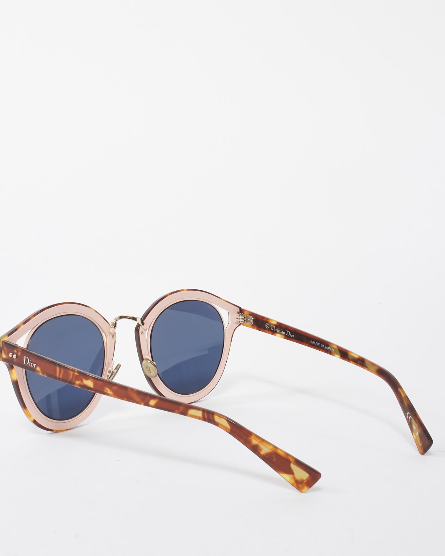 Dior Brown Tortoise Elliptic Sunglasses TZ8KU