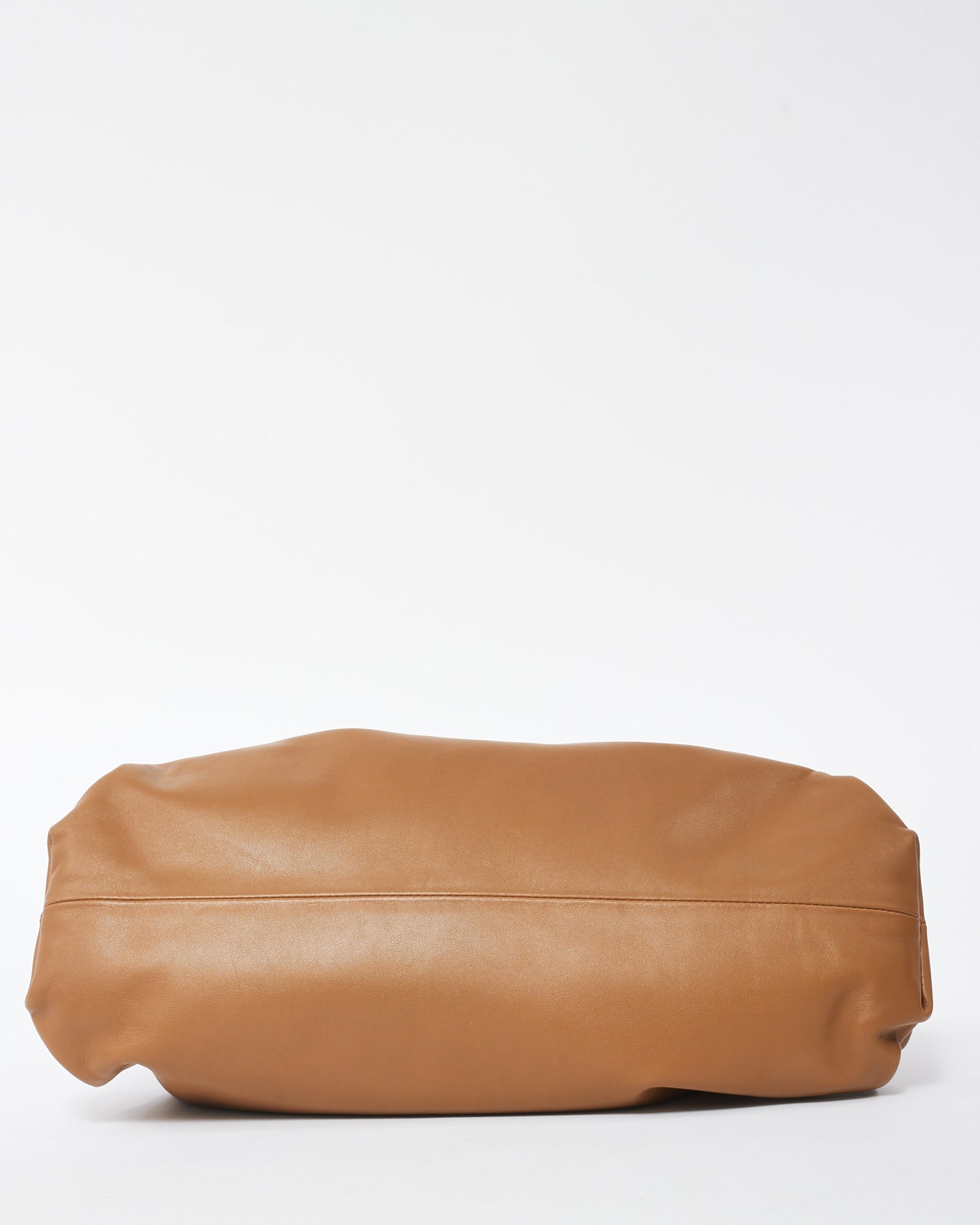 Bottega Veneta Brown Leather The Pouch Clutch Bag