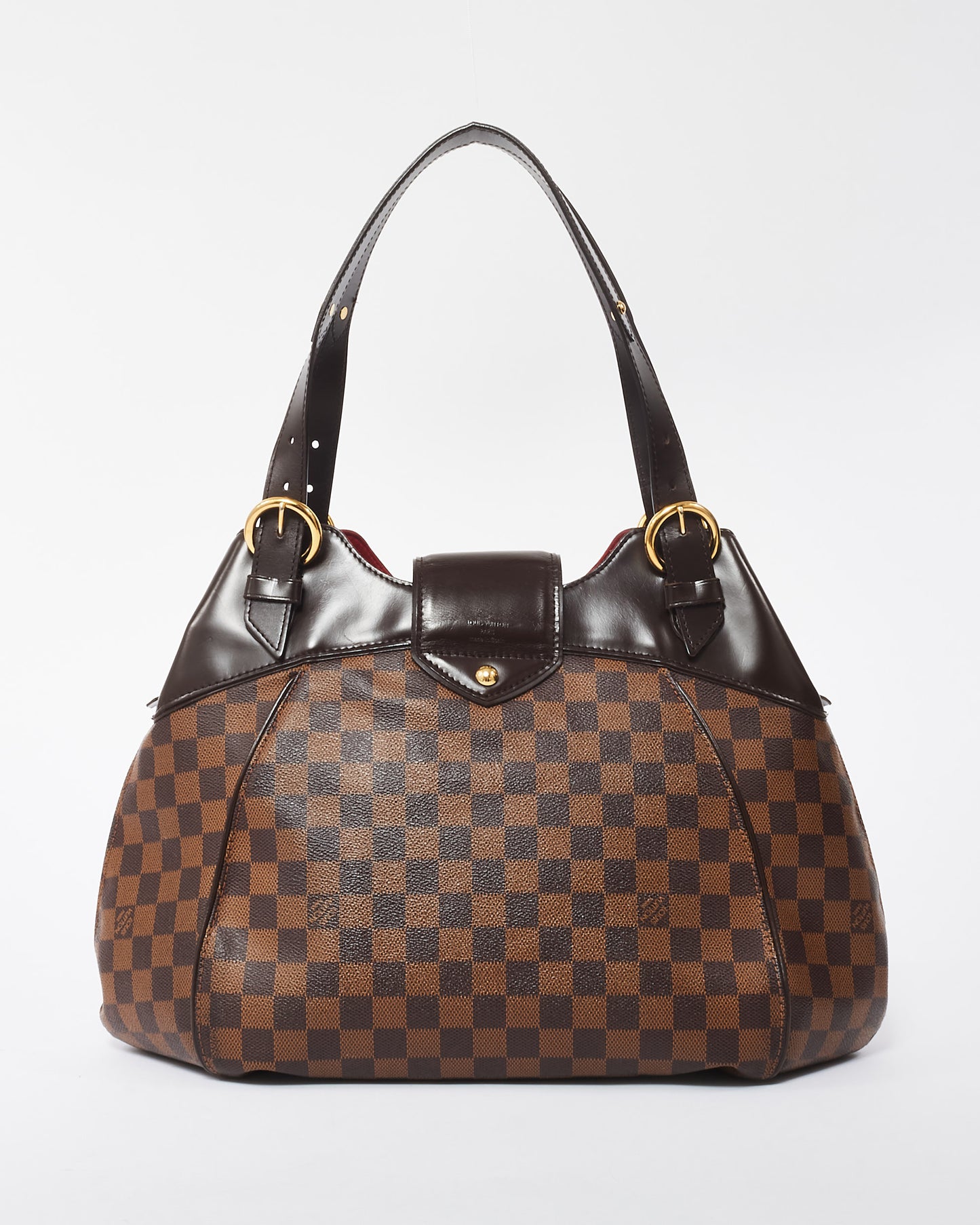 Louis Vuitton Damier Ebene Coated Canvas Sistina GM