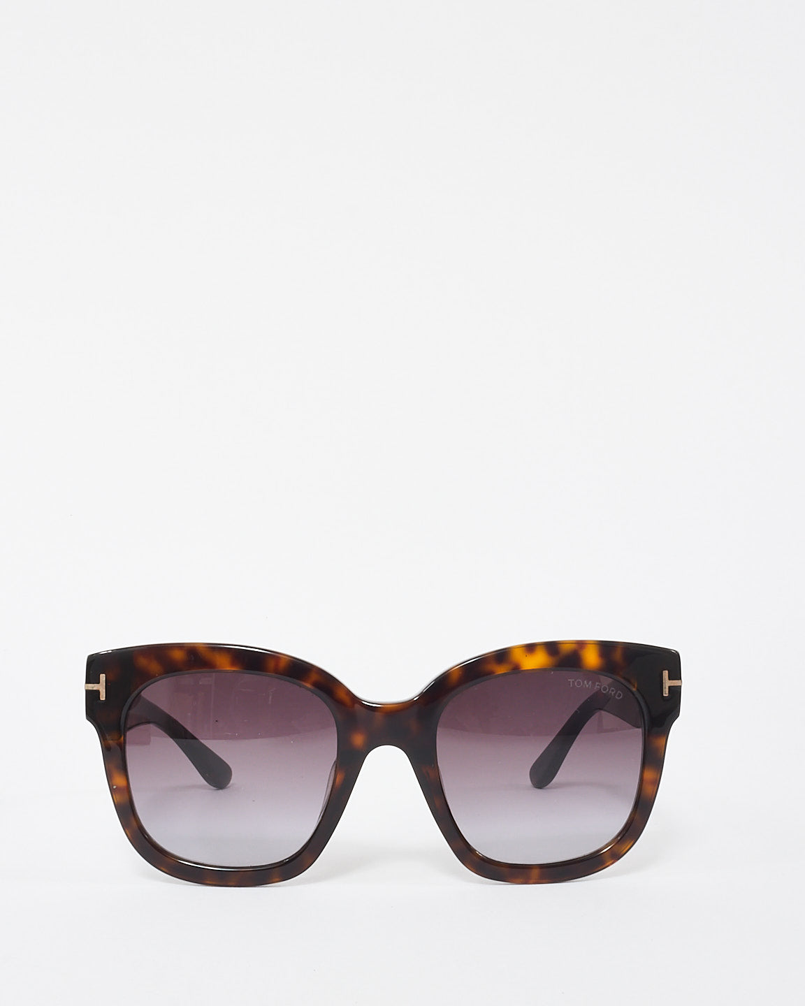 Tom Ford Tortoise Acetate Square Beatrix-02 TF613-F Sunglasses