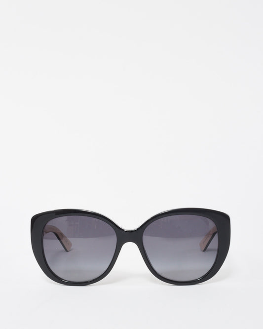 Dior Black and Pink Interior Acetate Cat Eye DiorLady1N Sunglasses