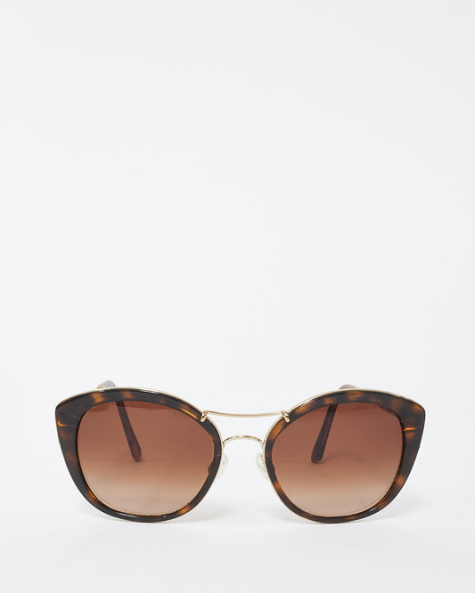 Burberry Tortoise 
Nova Check Pattern BE 4251 Cat-Eye Sunglasses