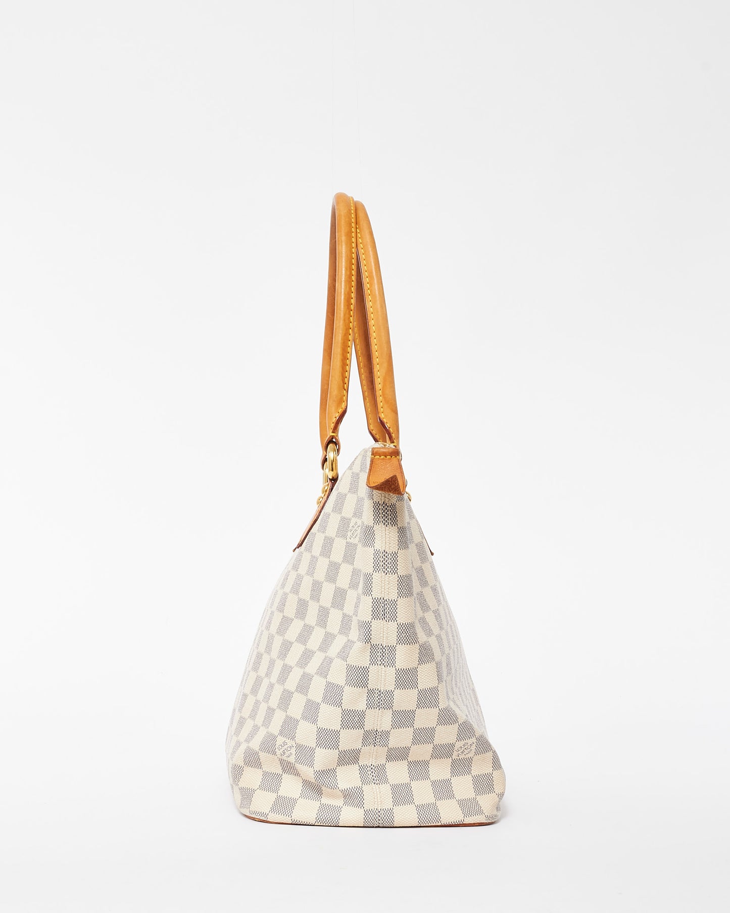 Louis Vuitton Damier Azur Coated Canvas Saleya MM Tote Bag