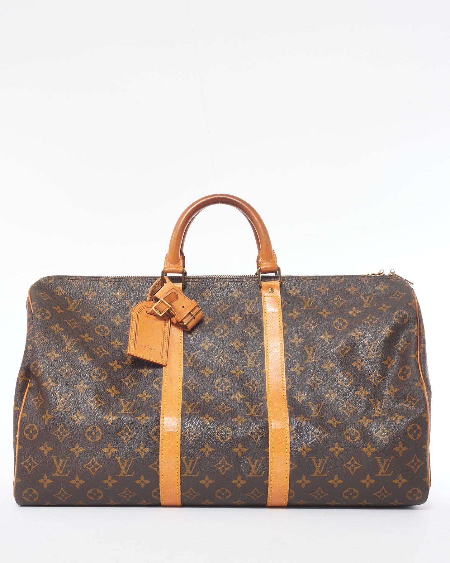 Louis Vuitton Vintage Monogram Coated Canvas Keepall 50