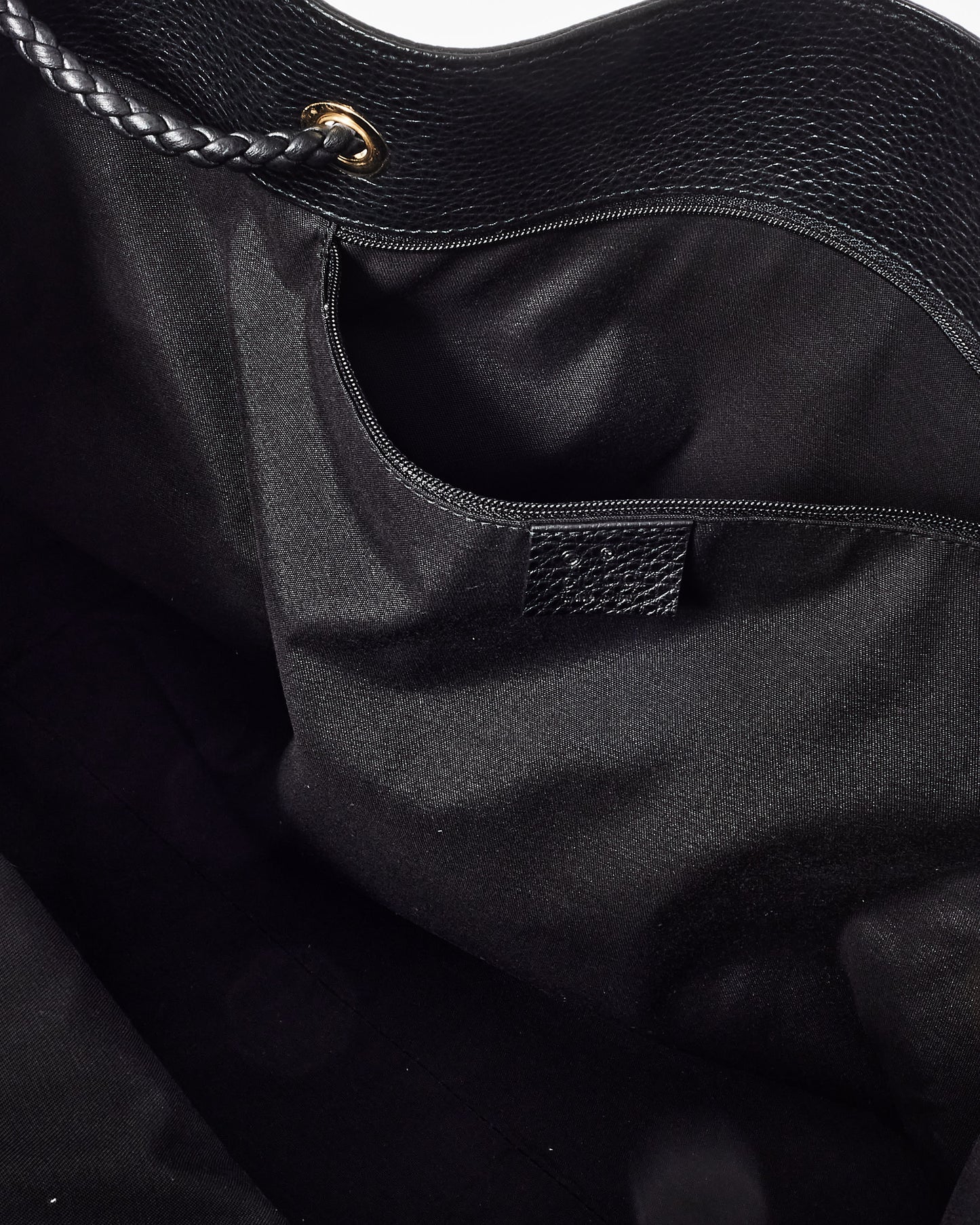 Gucci Black Leather Gifford Bucket Shoulder Bag