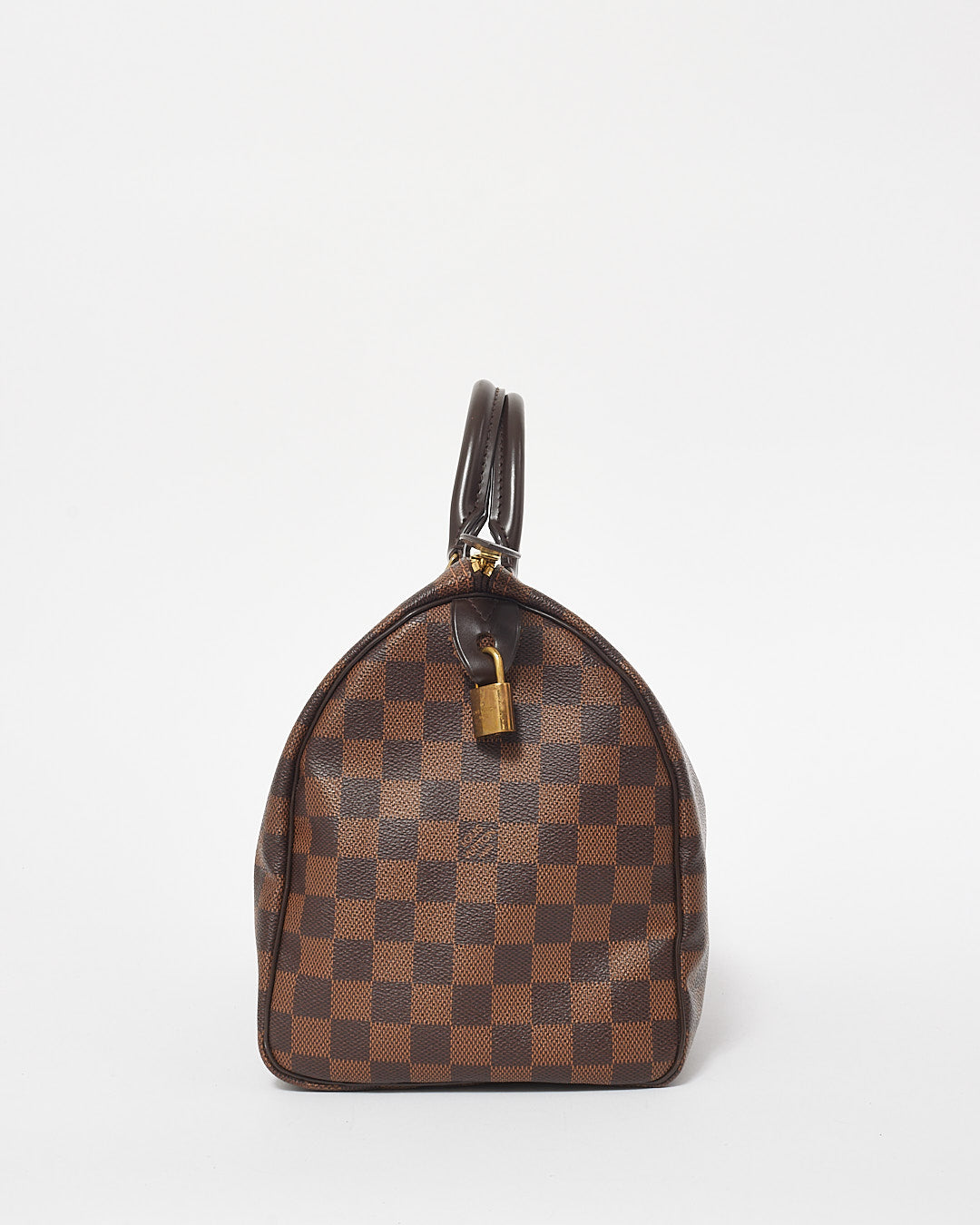 Louis Vuitton Damier Ebene Coated Canvas Speedy 30 Bag