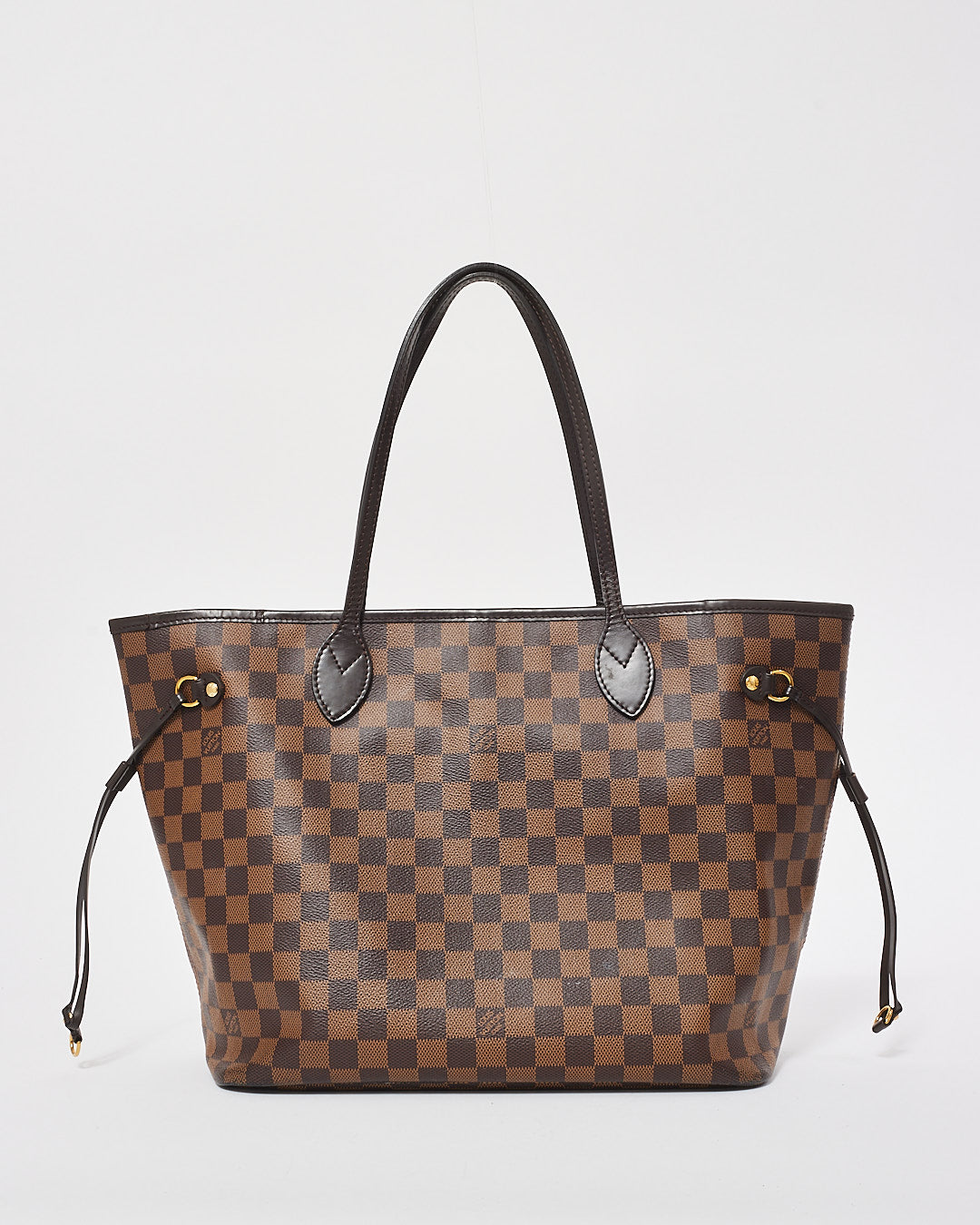 Louis Vuitton Damier Ebene Coated Canvas Neverfull MM Tote Bag