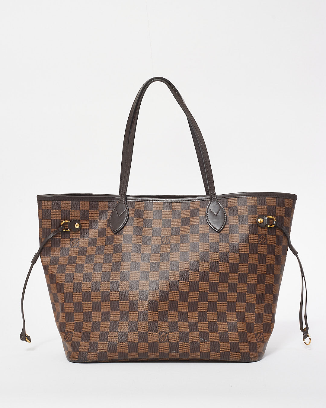 Louis Vuitton Damier Ebene Coated Canvas Neverfull MM Tote Bag