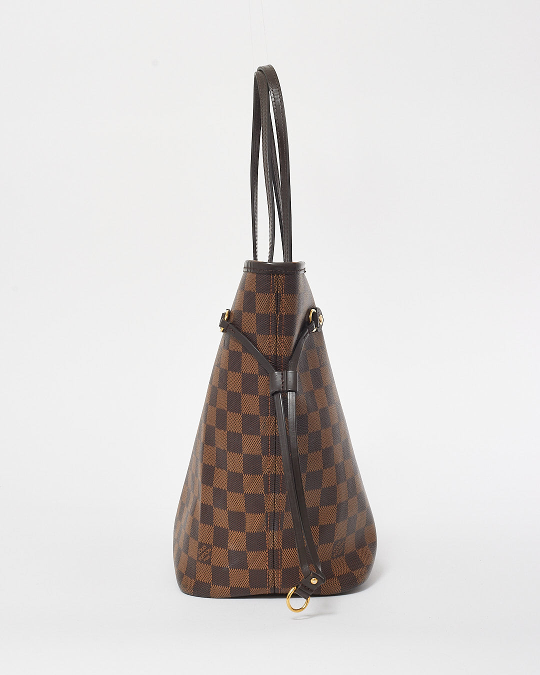 Louis Vuitton Damier Ebene Coated Canvas Neverfull MM Tote Bag