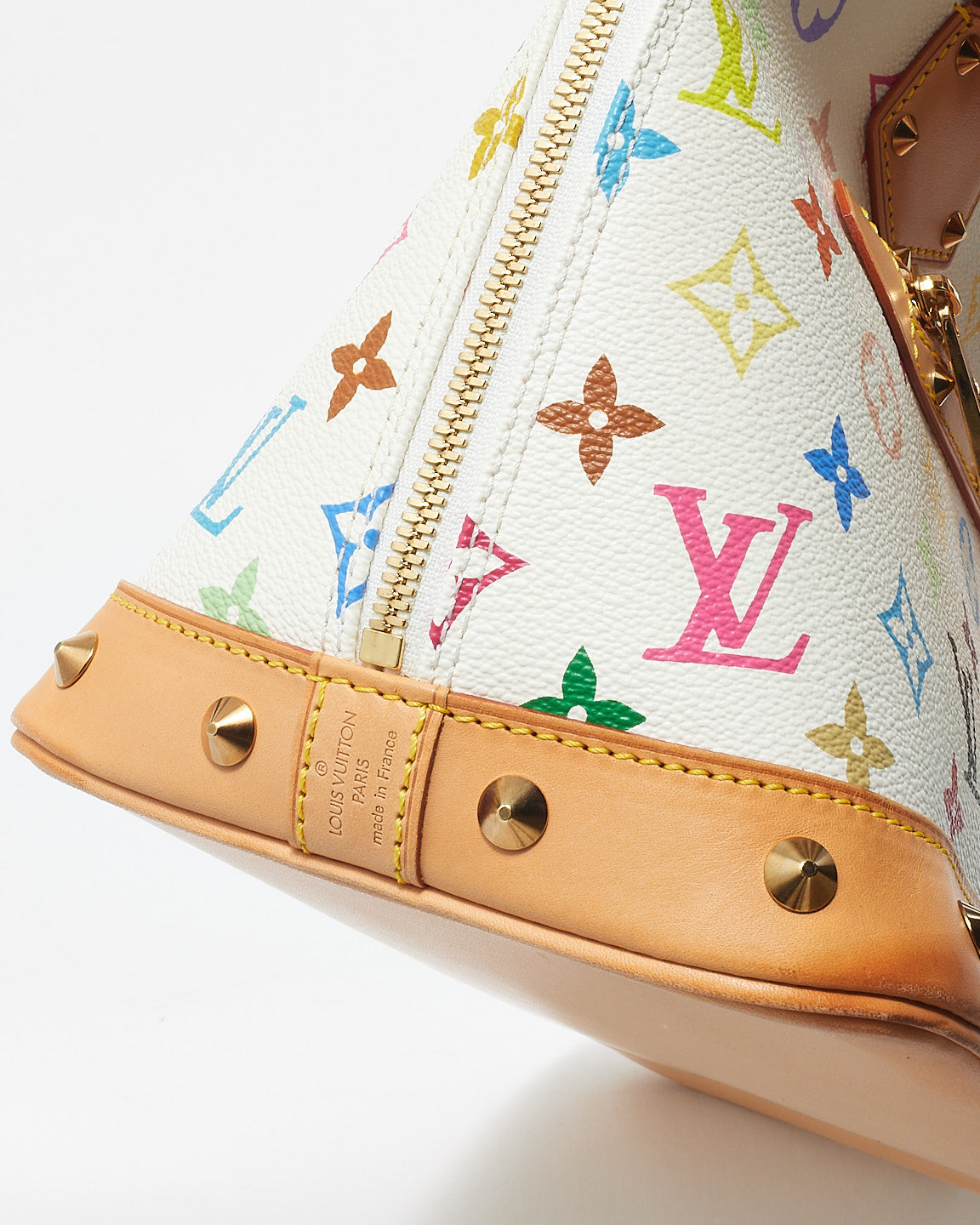 Louis Vuitton Monogram Coated Canvas Murakami Alma PM Bag