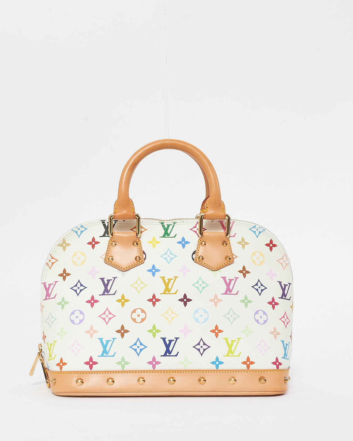 Louis Vuitton Monogram Coated Canvas Murakami Alma PM Bag