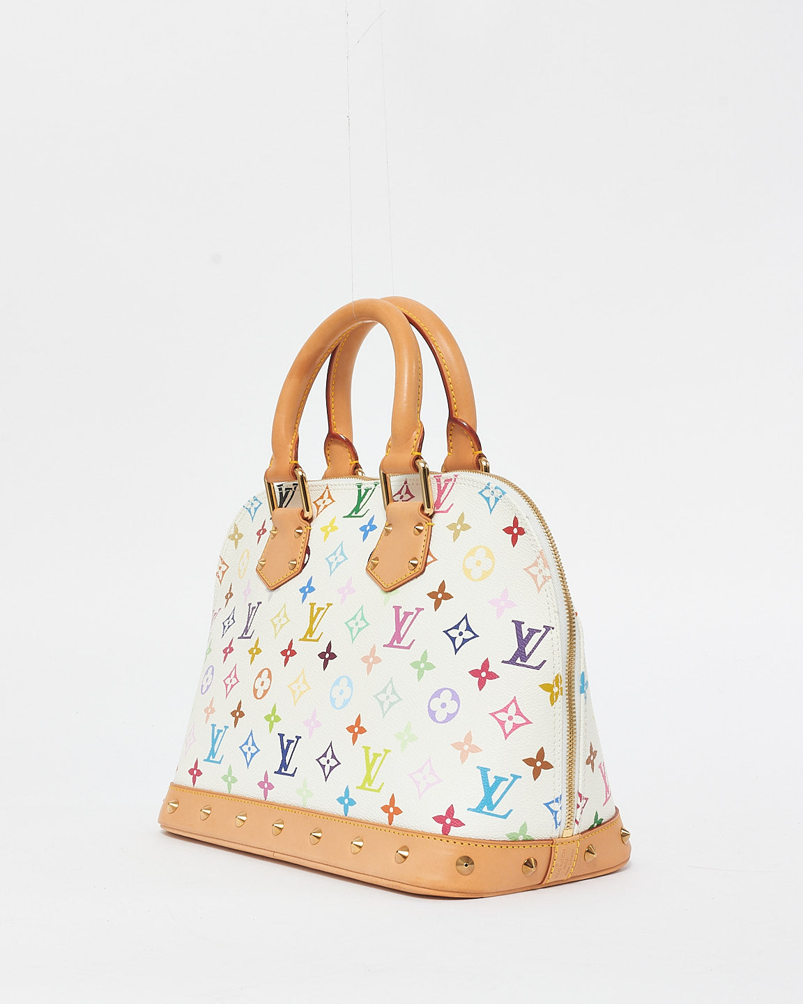 Louis Vuitton Monogram Coated Canvas Murakami Alma PM Bag