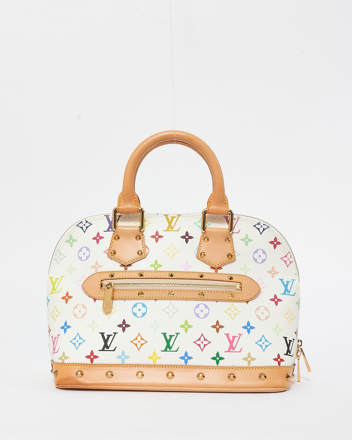 Louis Vuitton Monogram Coated Canvas Murakami Alma PM Bag