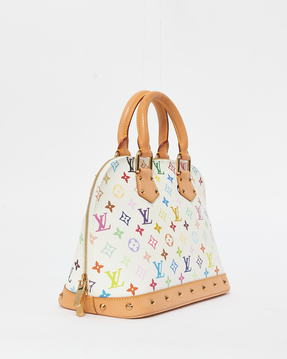 Louis Vuitton Monogram Coated Canvas Murakami Alma PM Bag