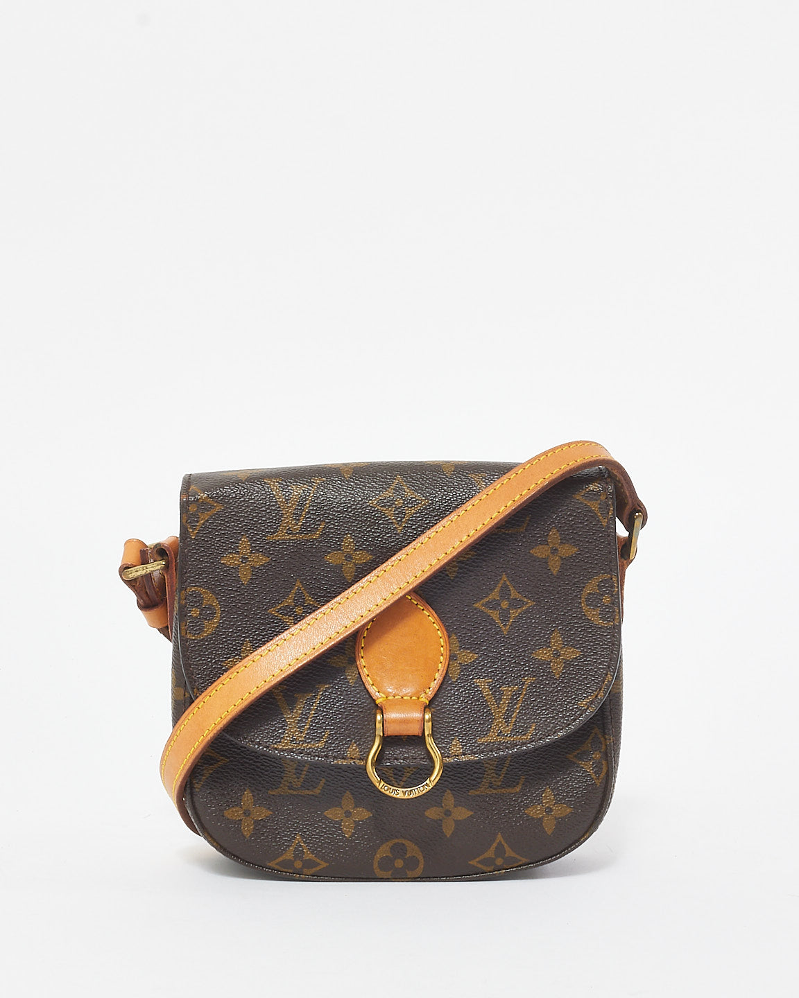 Louis Vuitton Vintage Monogram Canvas Saint Cloud Crossbody Bag