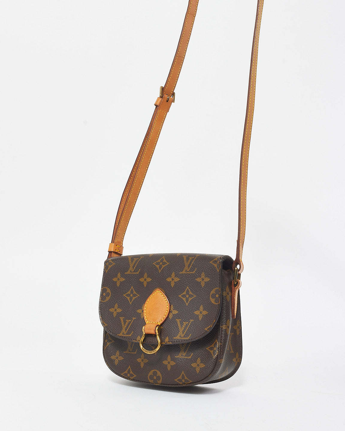 Louis Vuitton Vintage Monogram Canvas Saint Cloud Crossbody Bag