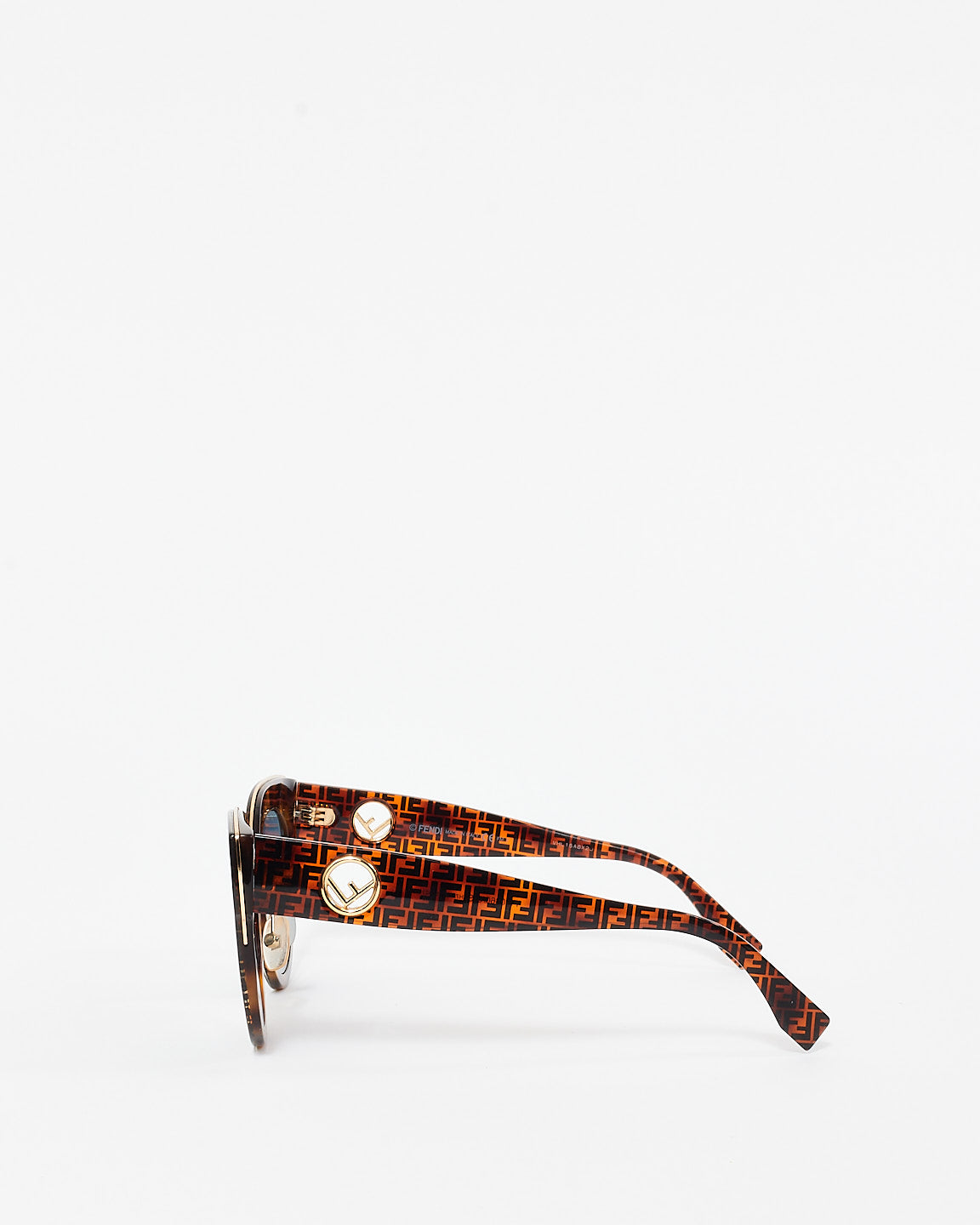 Fendi Brown FF Monogram 
Logo FF0360/G/S Sunglasses