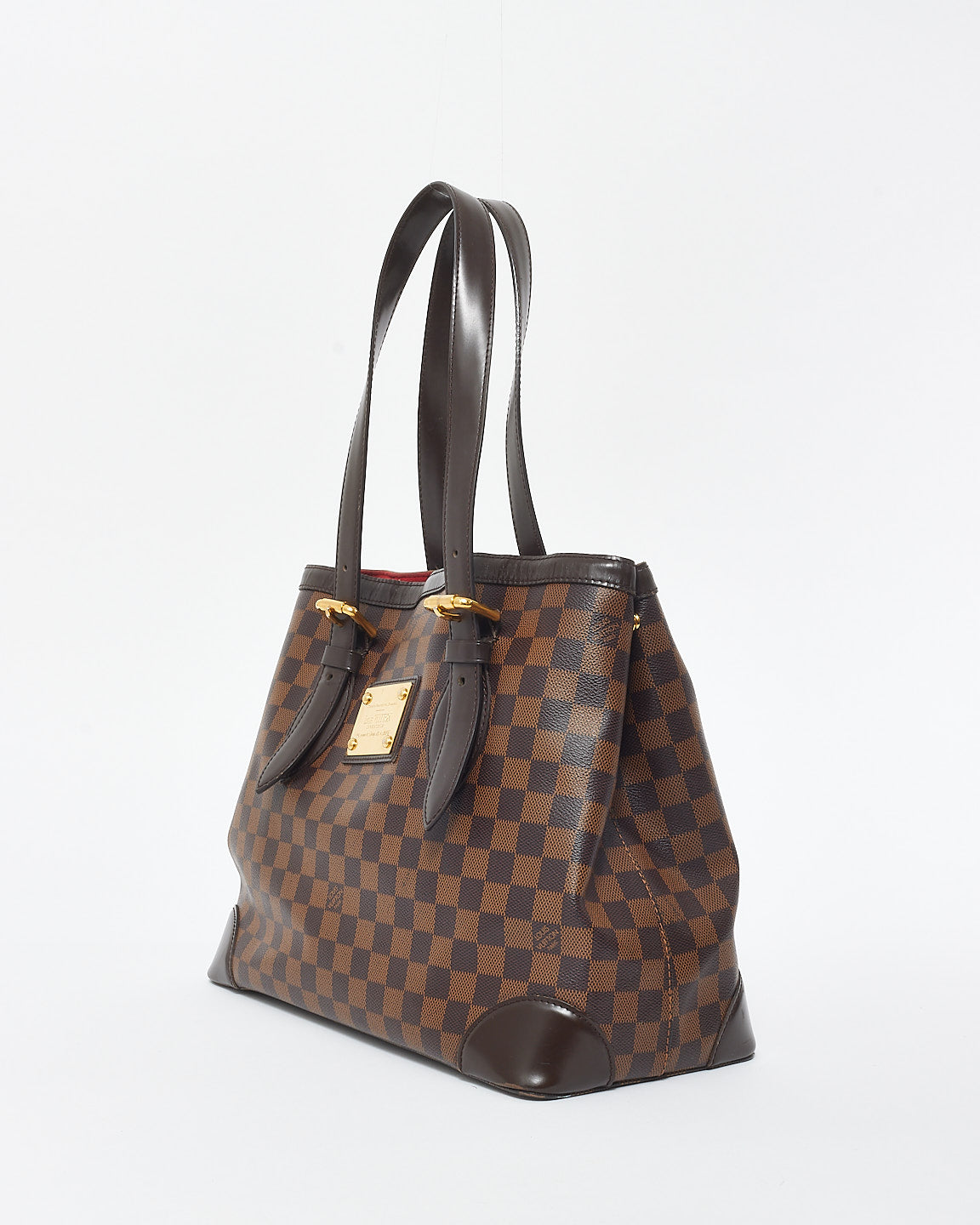 Louis Vuitton Damier Ebene Coated Canvas Hampstead MM Shoulder Bag