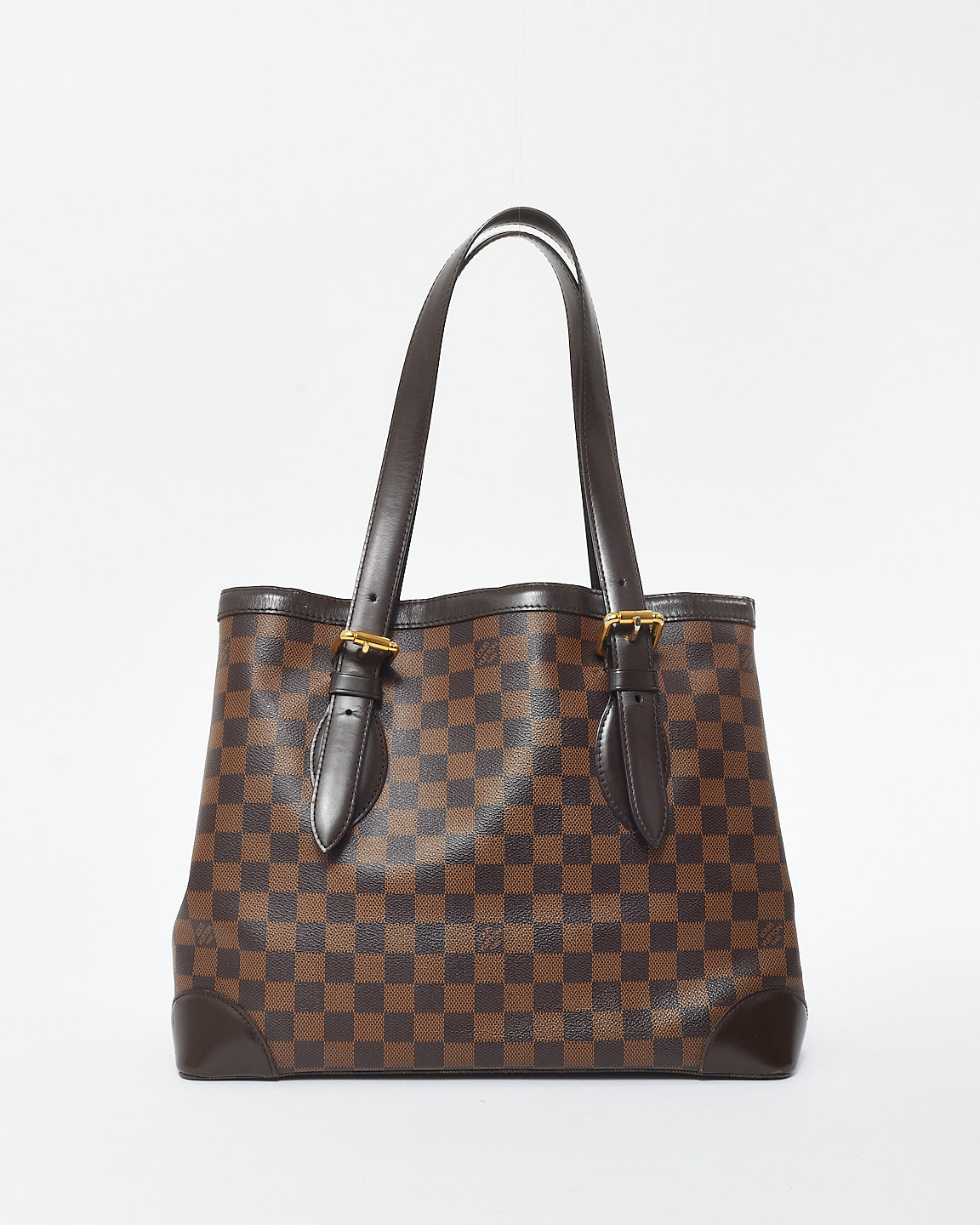 Louis Vuitton Damier Ebene Coated Canvas Hampstead MM Shoulder Bag