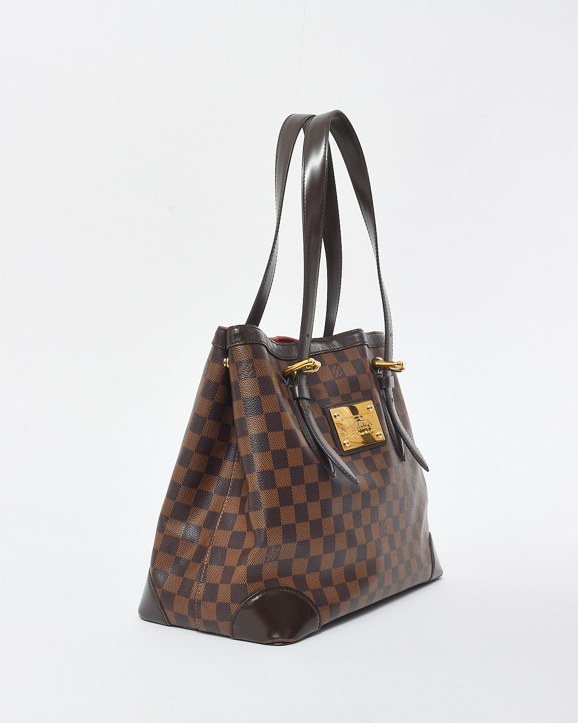 Louis Vuitton Damier Ebene Coated Canvas Hampstead MM Shoulder Bag