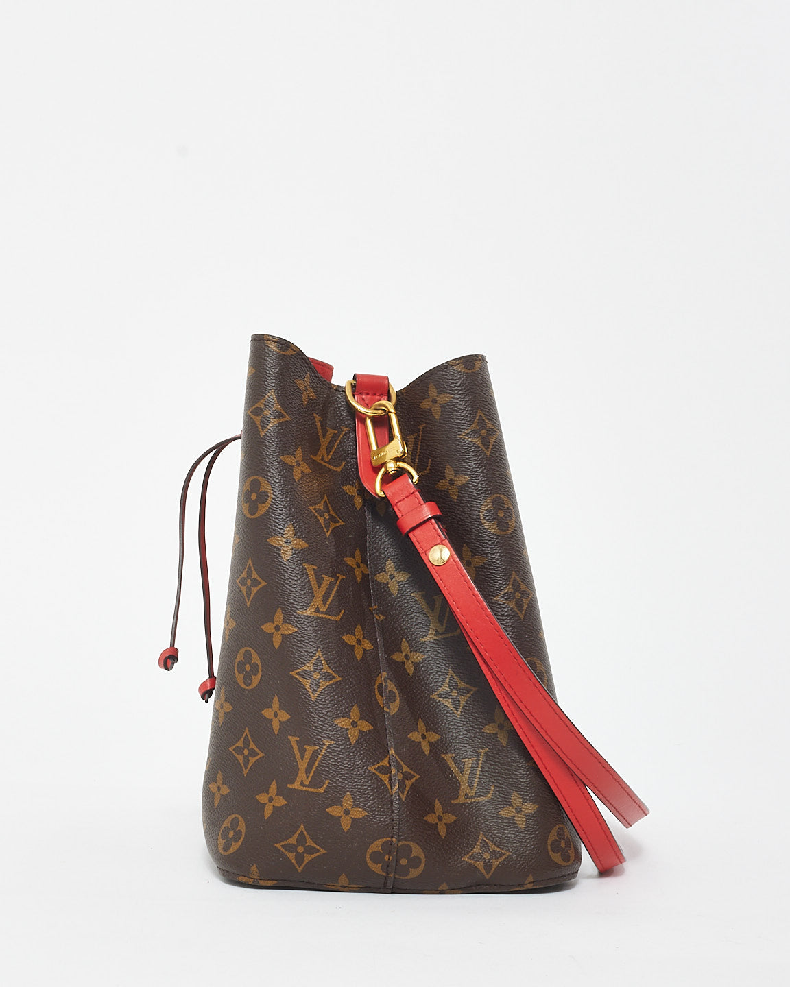 Louis Vuitton Red Monogram Canvas NéoNoé Bucket Bag