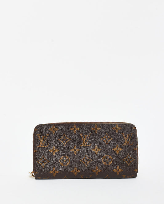 Louis Vuitton Monogram Coated Canvas Long Zippy Wallet