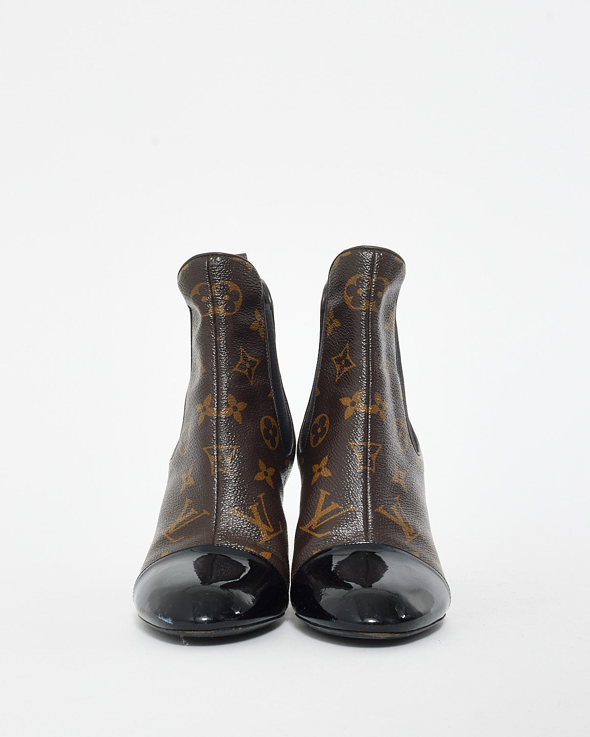 Louis Vuitton Monogram Canvas Revival Ankle Boots - 35