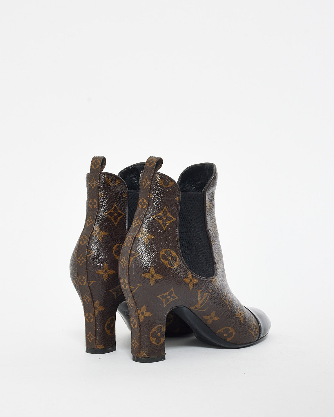 Louis Vuitton Monogram Canvas Revival Ankle Boots - 35